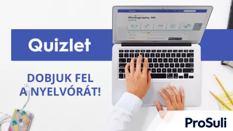 Quizlet - Dobjuk fel a nyelvórát!