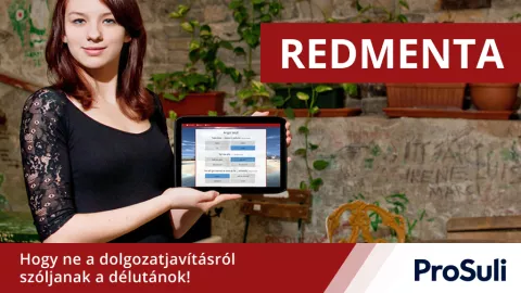 Redmenta – hogy ne a dolgozatjavításról szóljanak a délutánok!